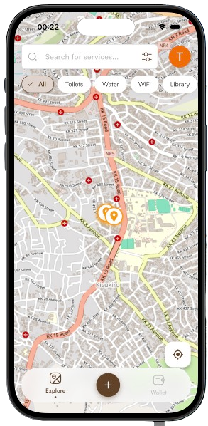 Randa app mockup